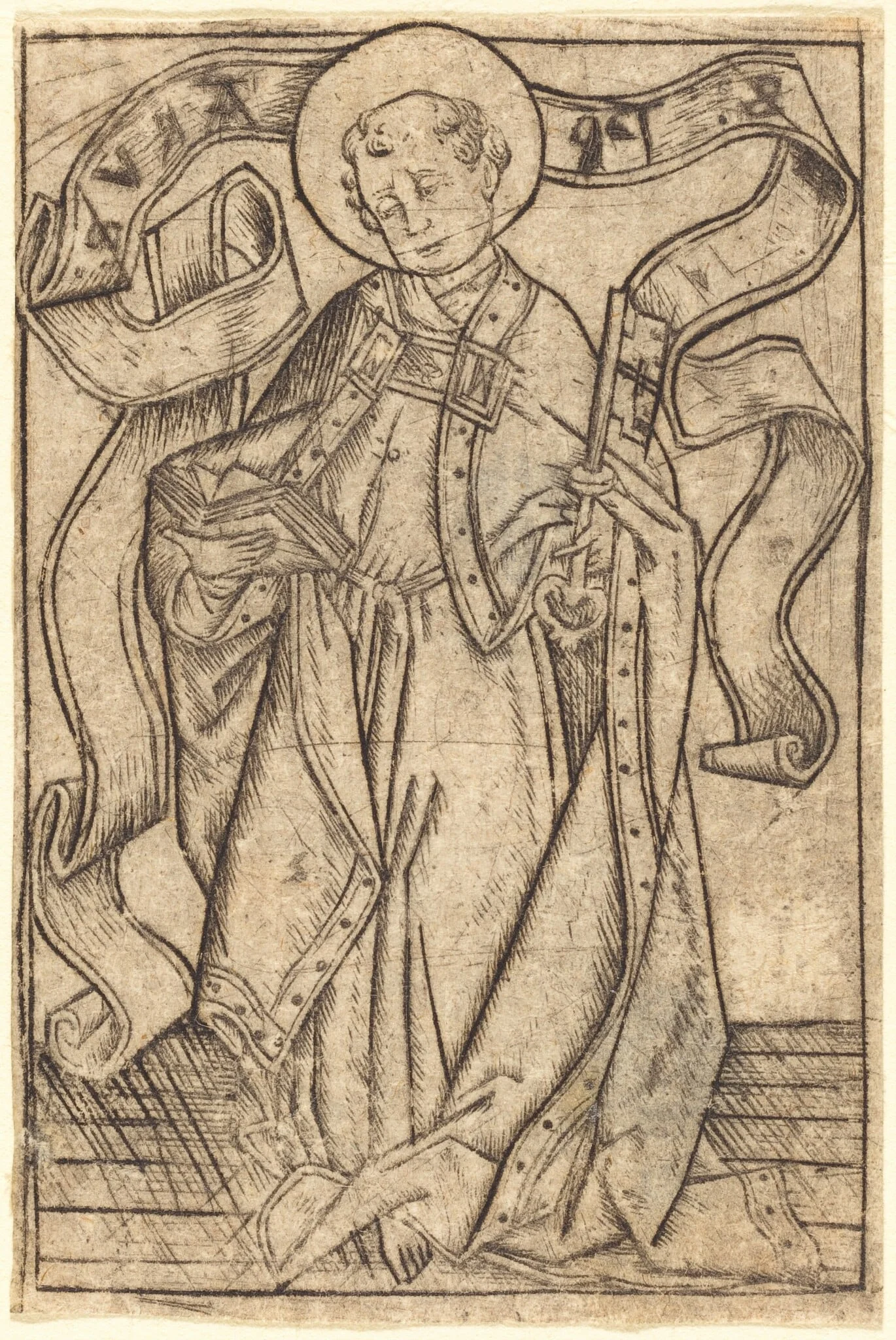 Saint Peter, detail