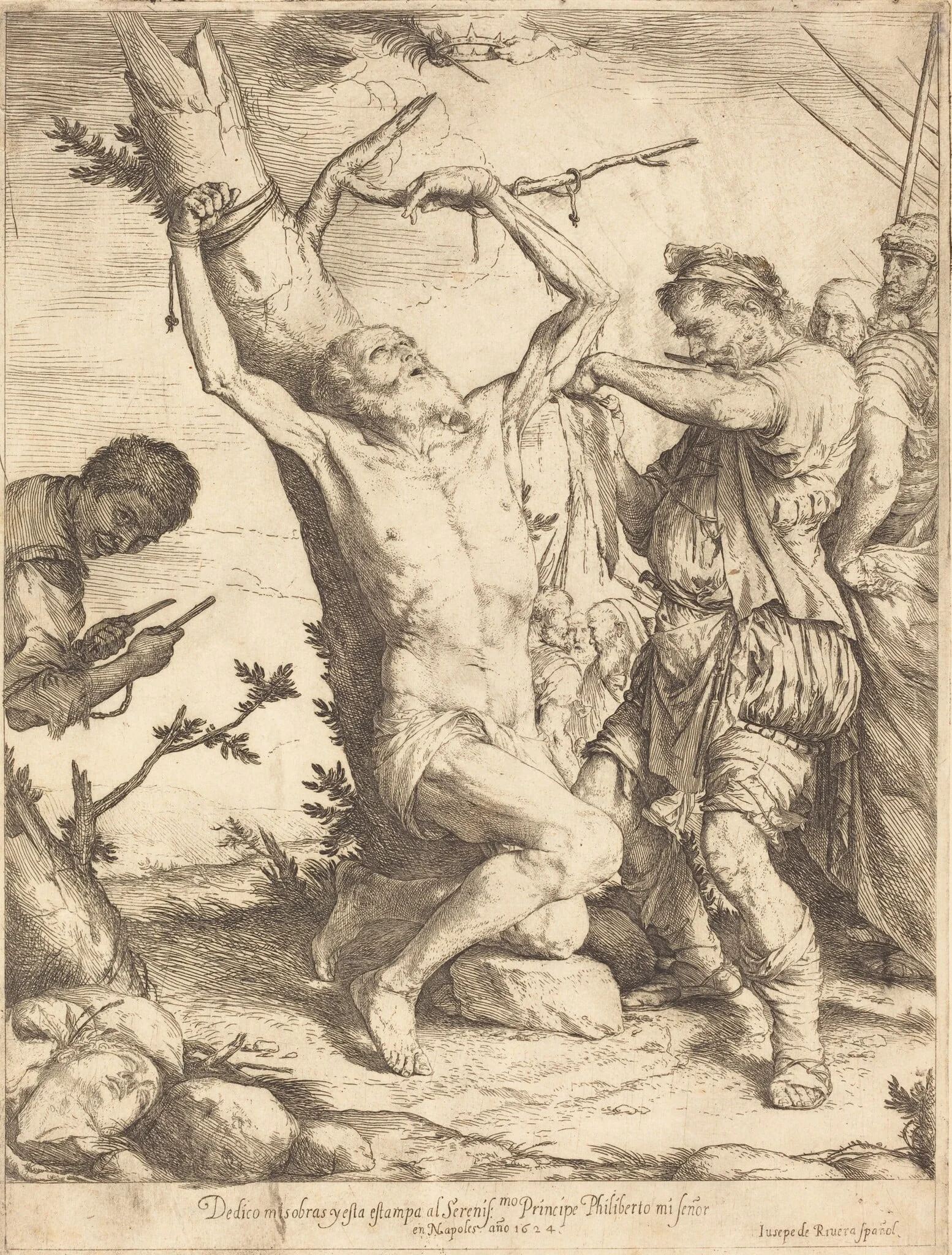 The Martyrdom of Saint Bartholomew, detail