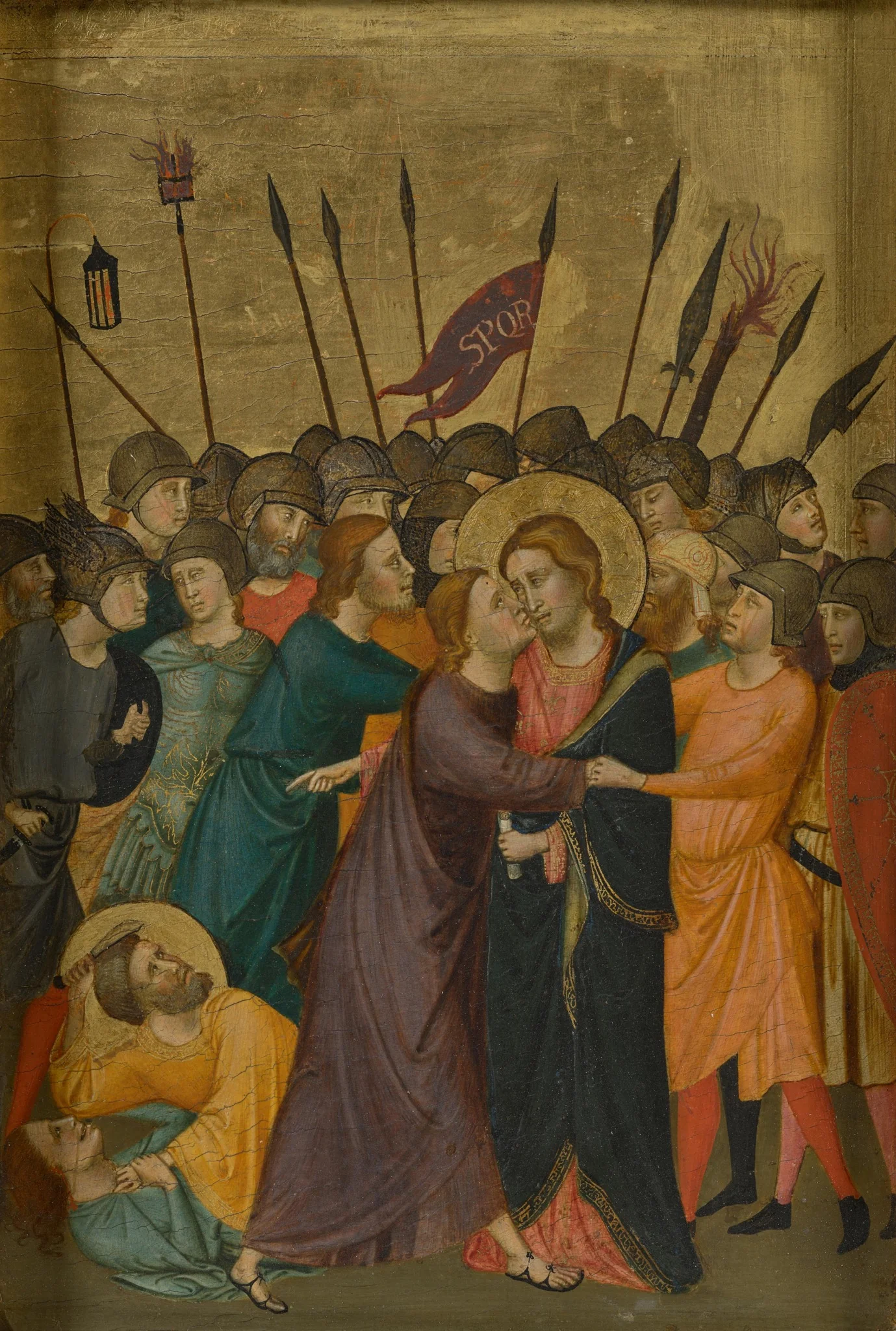 The Arrest of Jesus, detail