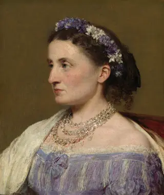 Duchess de Fitz-James, by Henri Fantin-Latour, oil, 1867