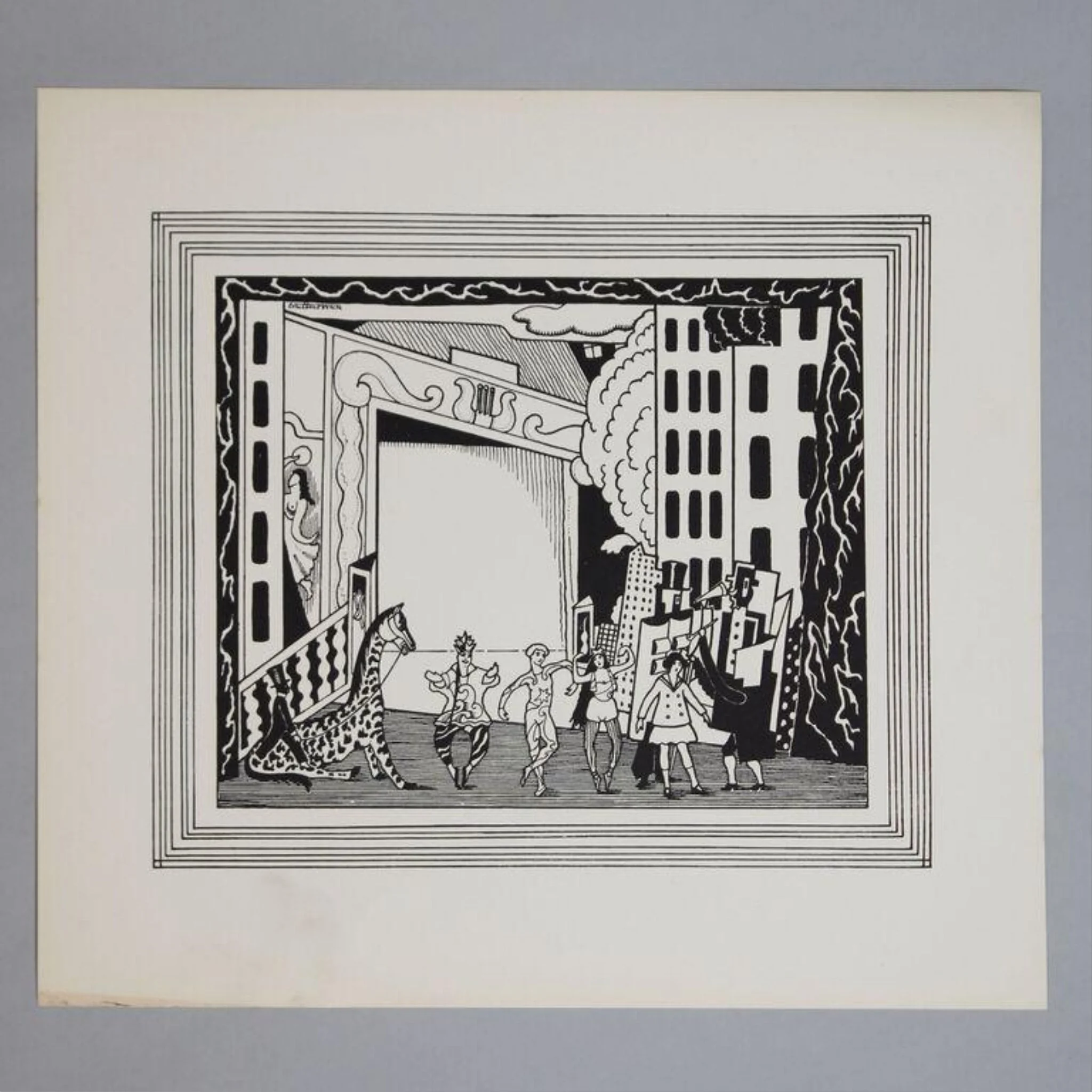 Print, detail