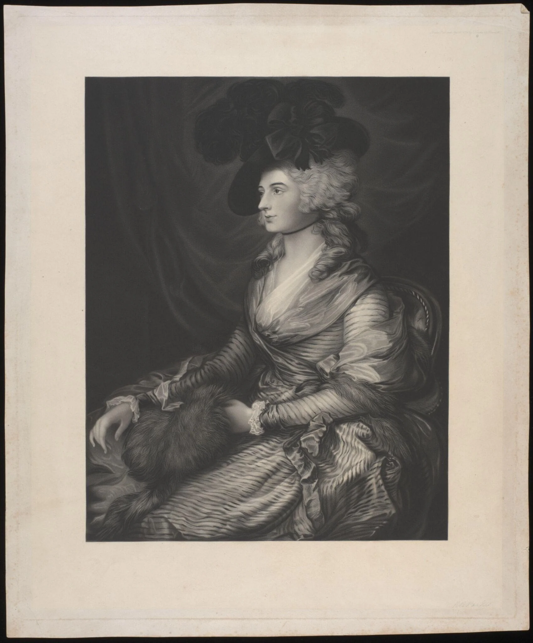 H Beard Print Collection, detail