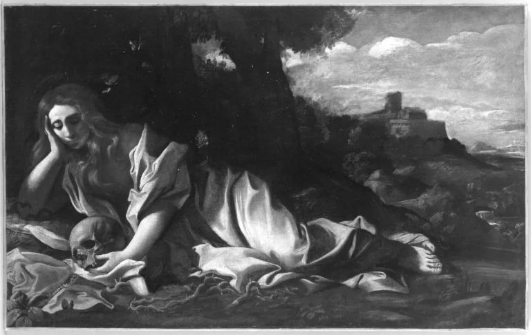 Büßende Magdalena, detail