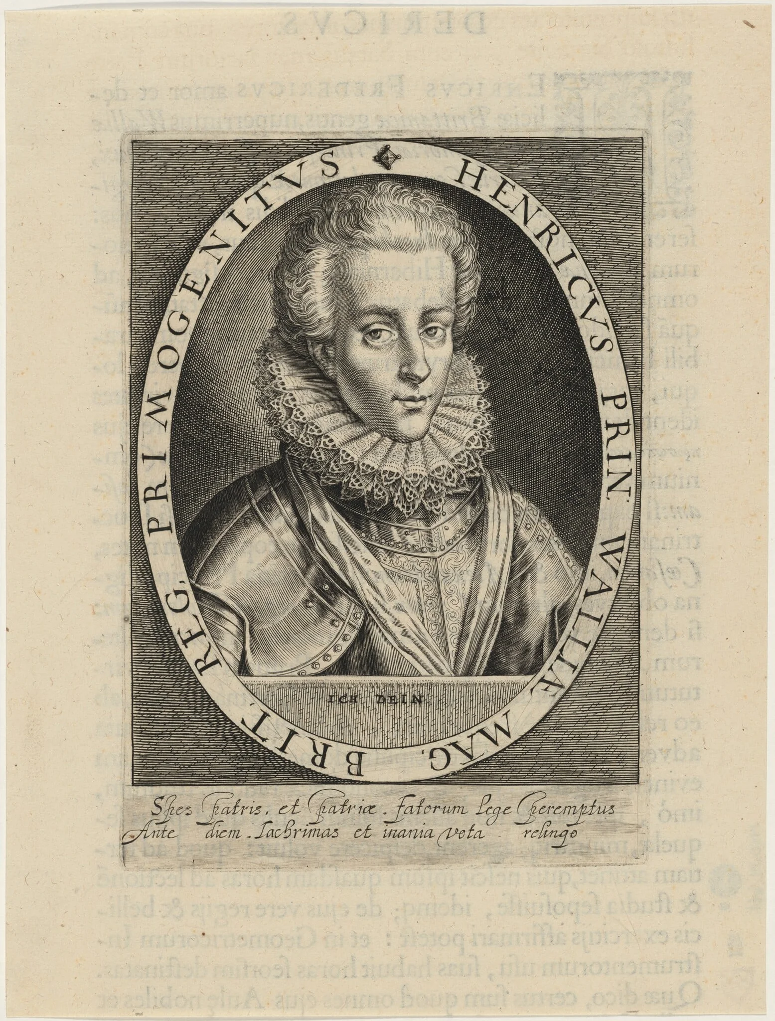 Henry Frederick, Prince of Wales, detail
