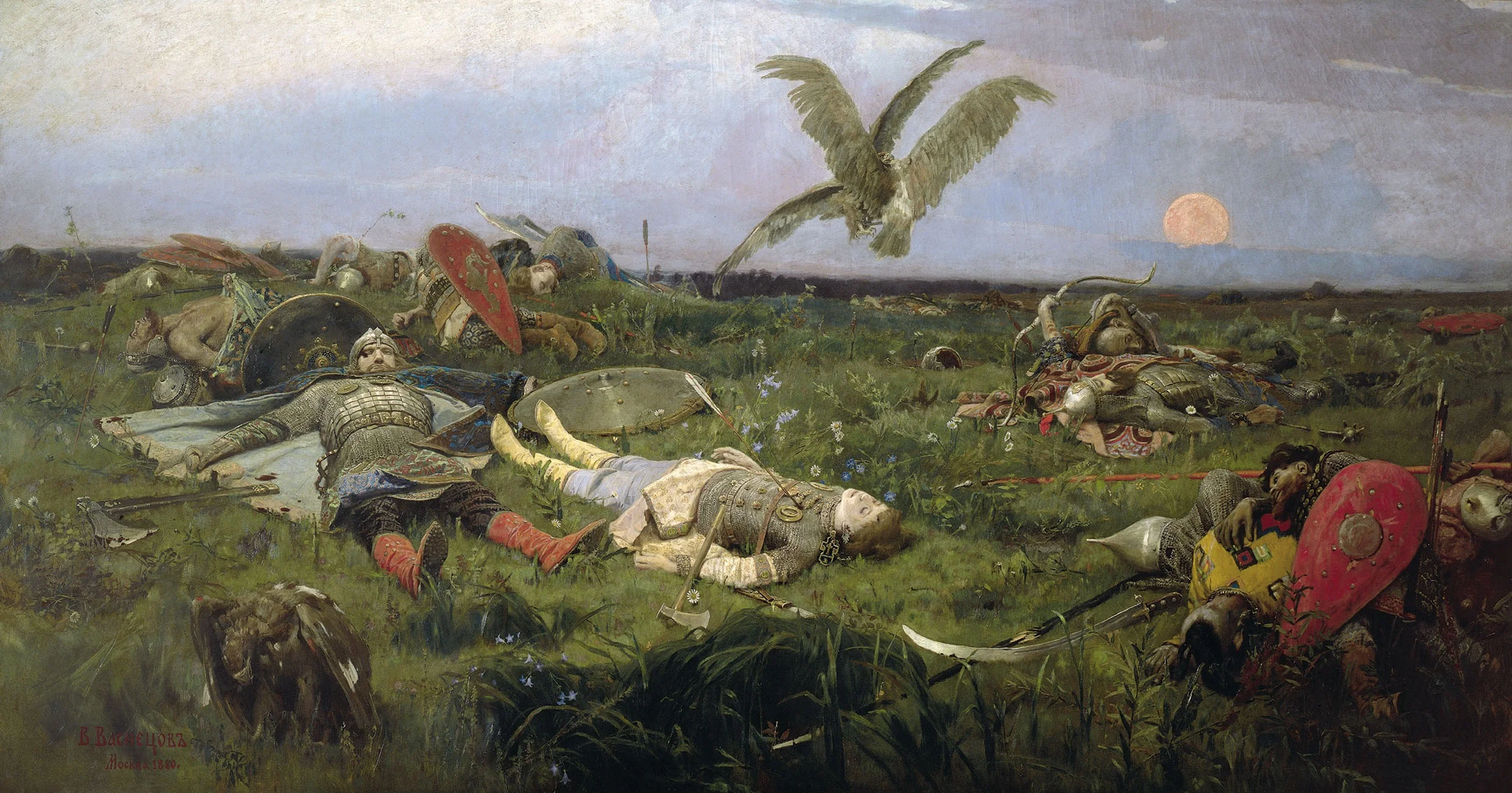 After prince Igor’s battle, detail