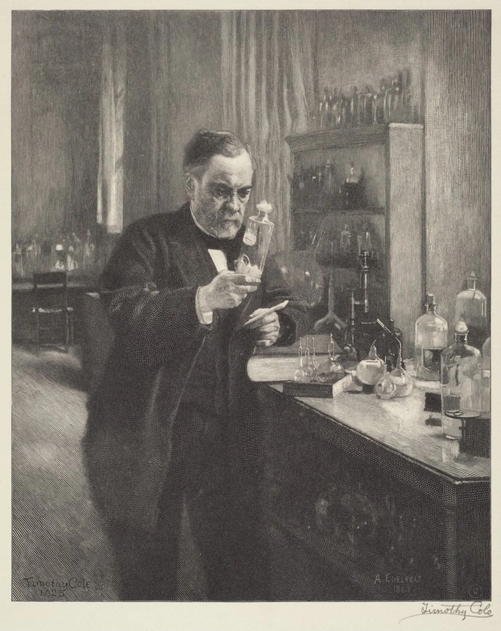Dr. Pasteur, detail