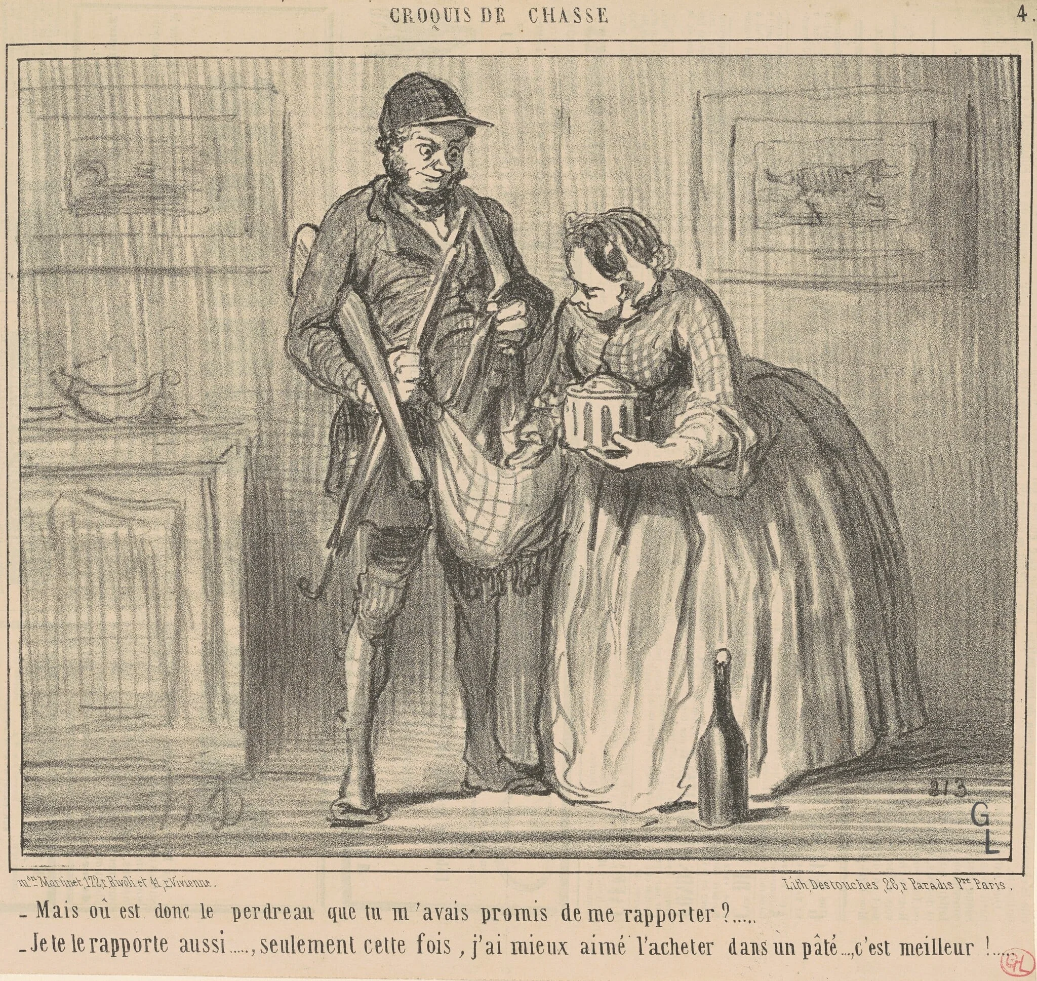 Mais ou est donc le perdreau, detail
