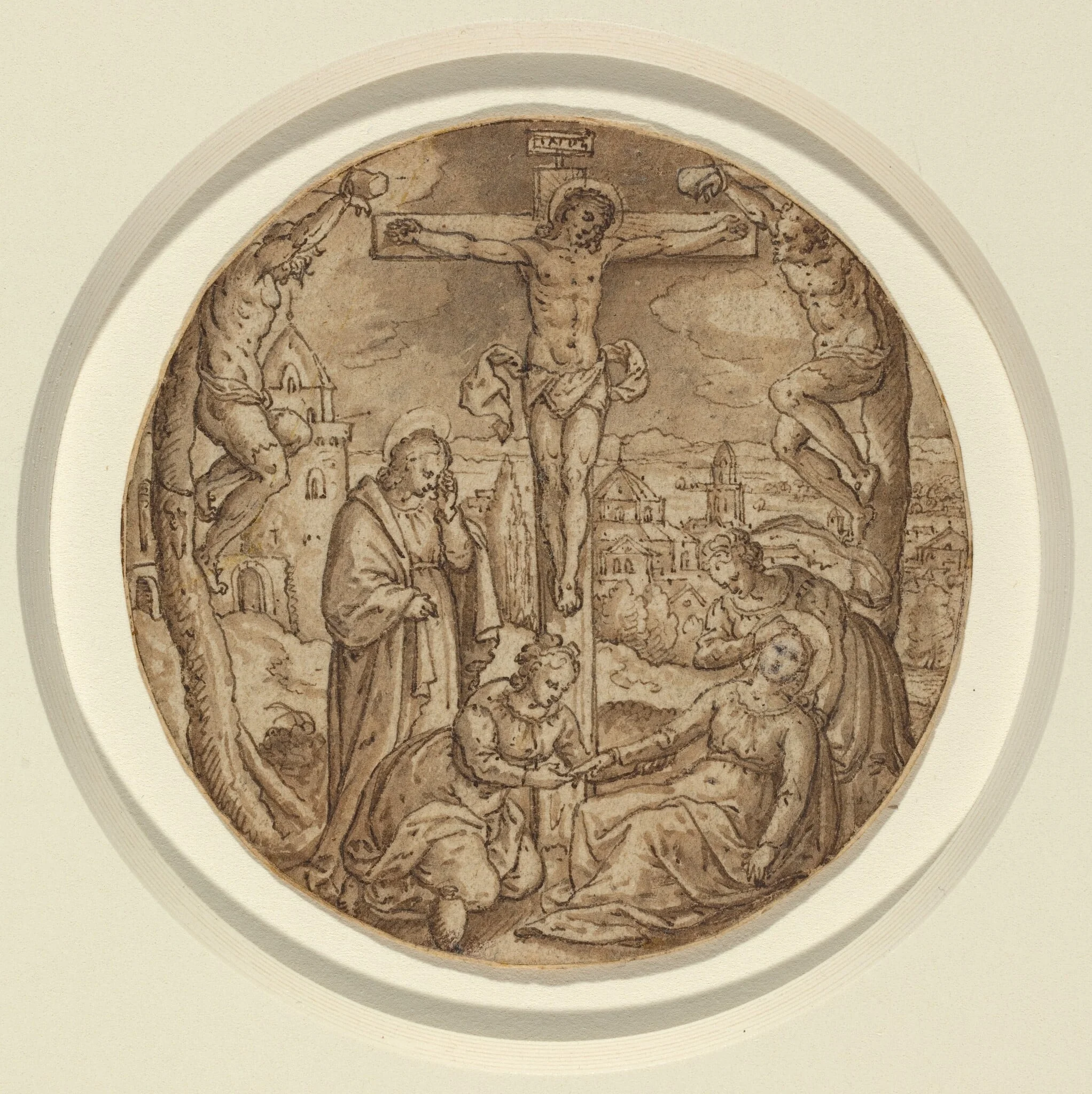 The Crucifixion, detail