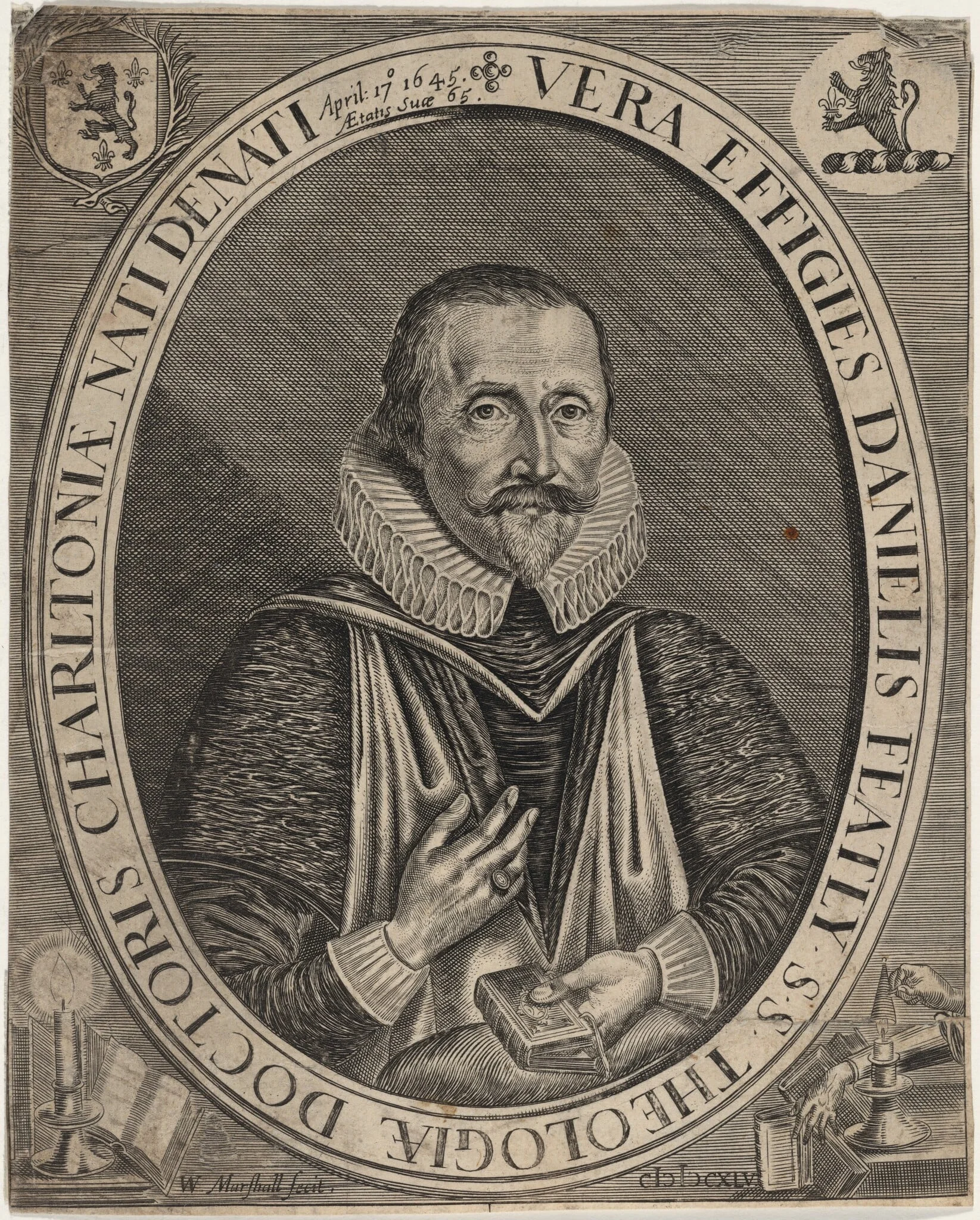 Daniel Featly, age 65, detail