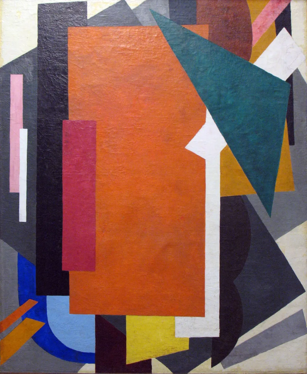 Painterly construction, by Lyubov Popova, unspecified, 1920