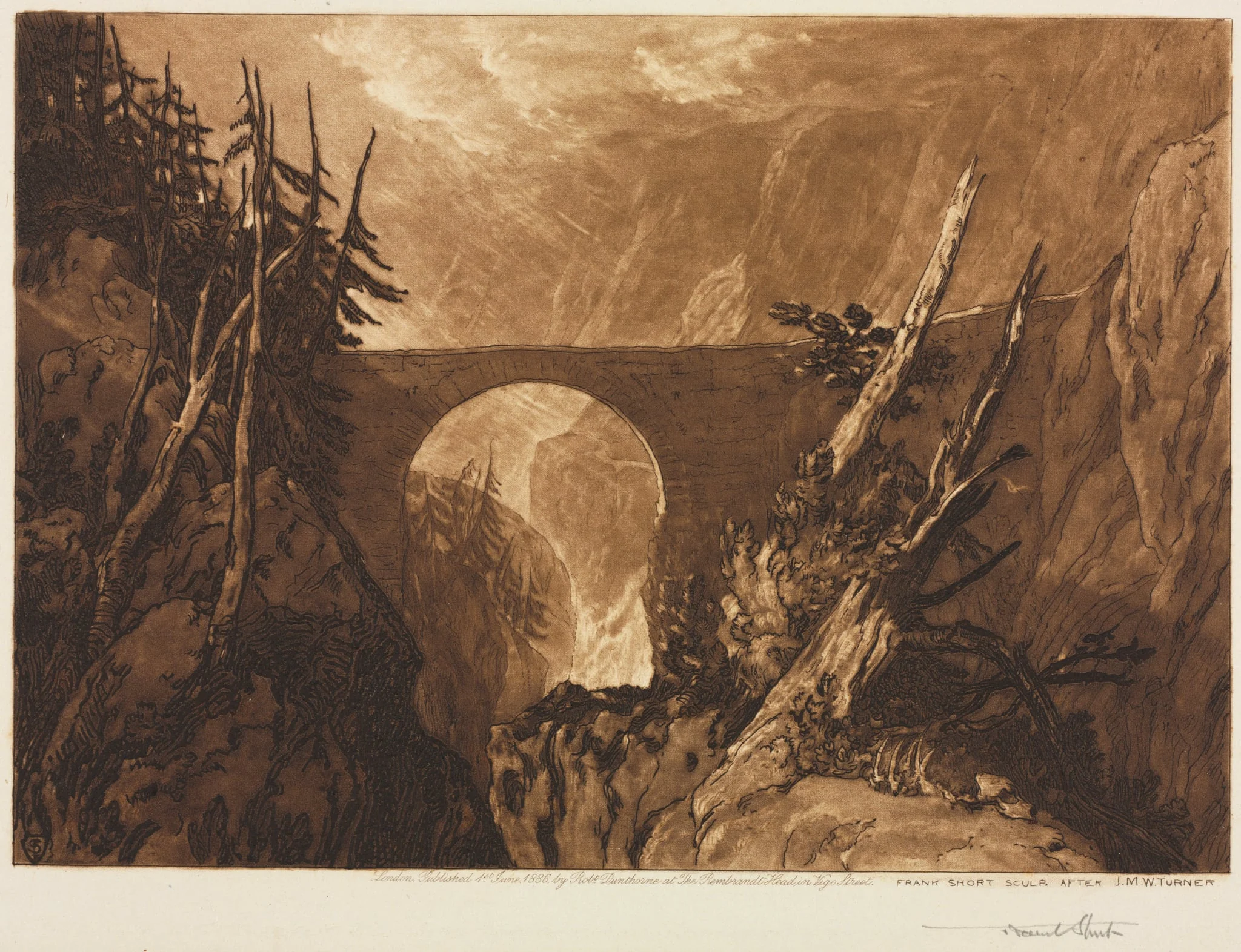Little Devil's Bridge, detail