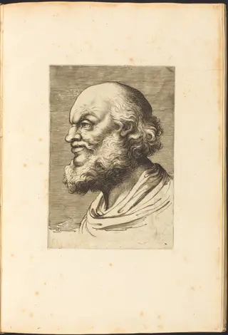 Print from Drawing Book, by Luca Ciamberlano, ink, 1615
