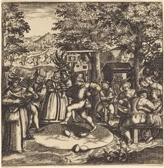 Exempel und Lehr Jetziger Welt Lauf, by Andreas Bretschneider III, ink, 1622