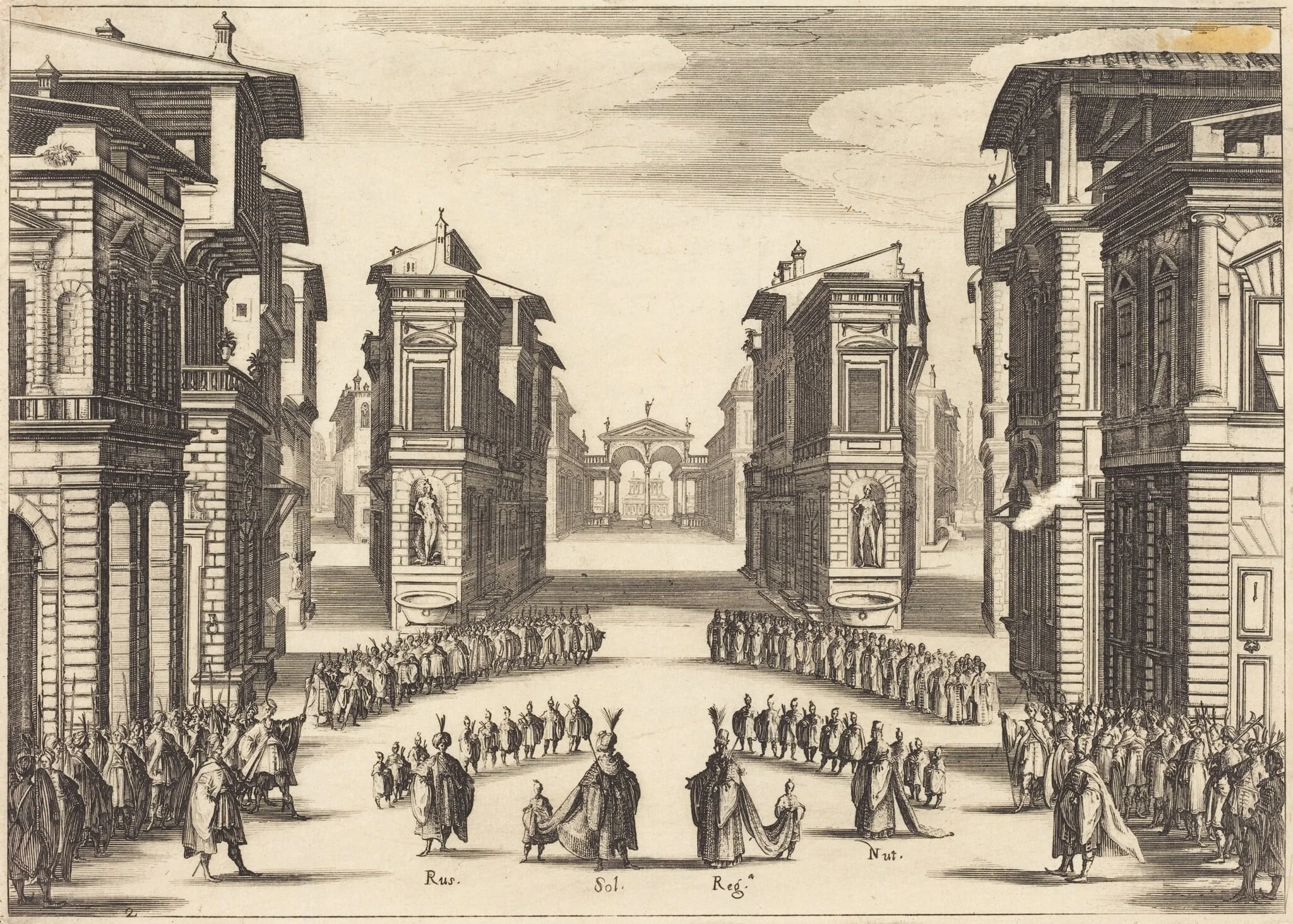 Il Solimano, Act II, detail