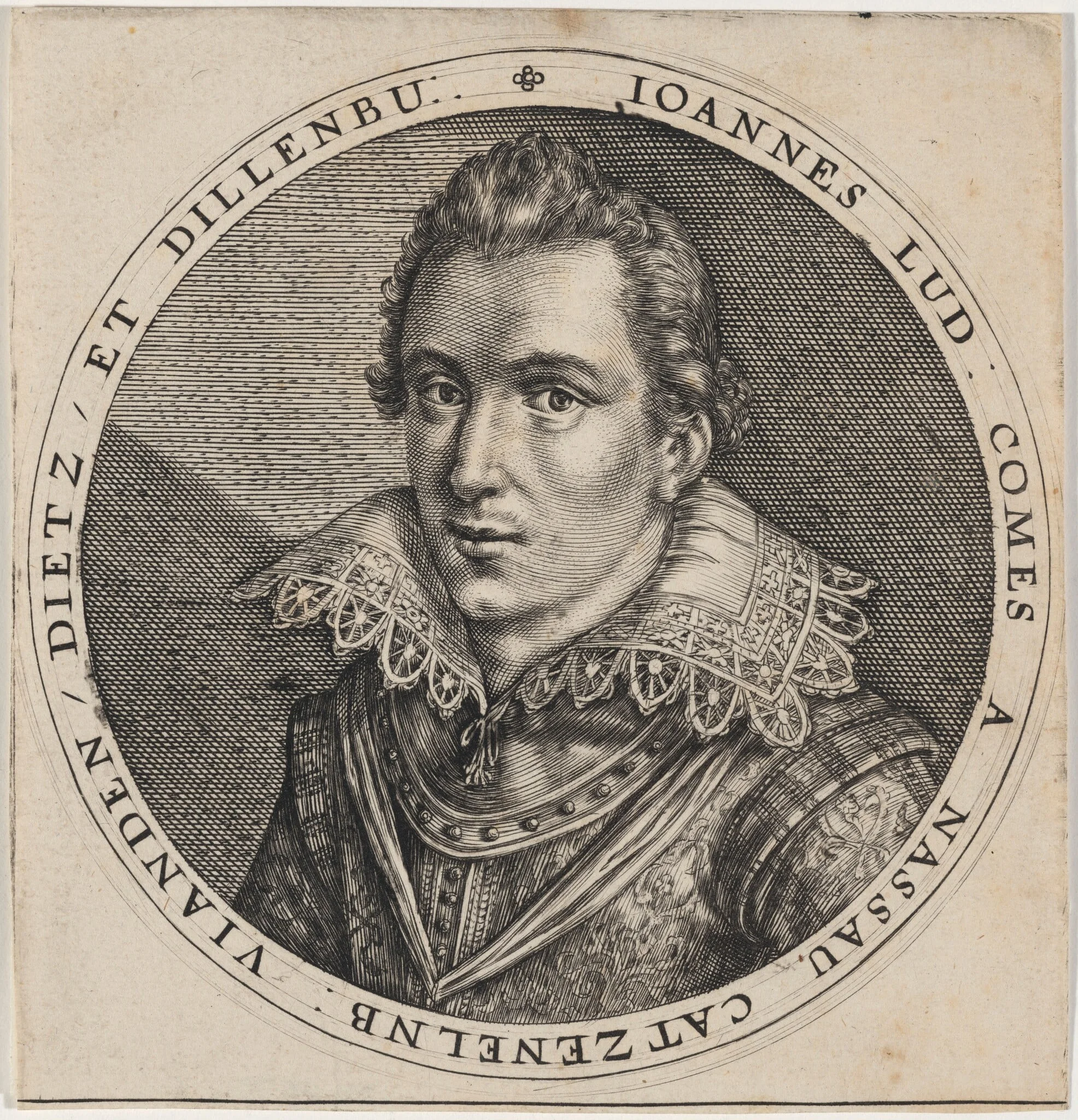 Johan Louis of Nassau, detail