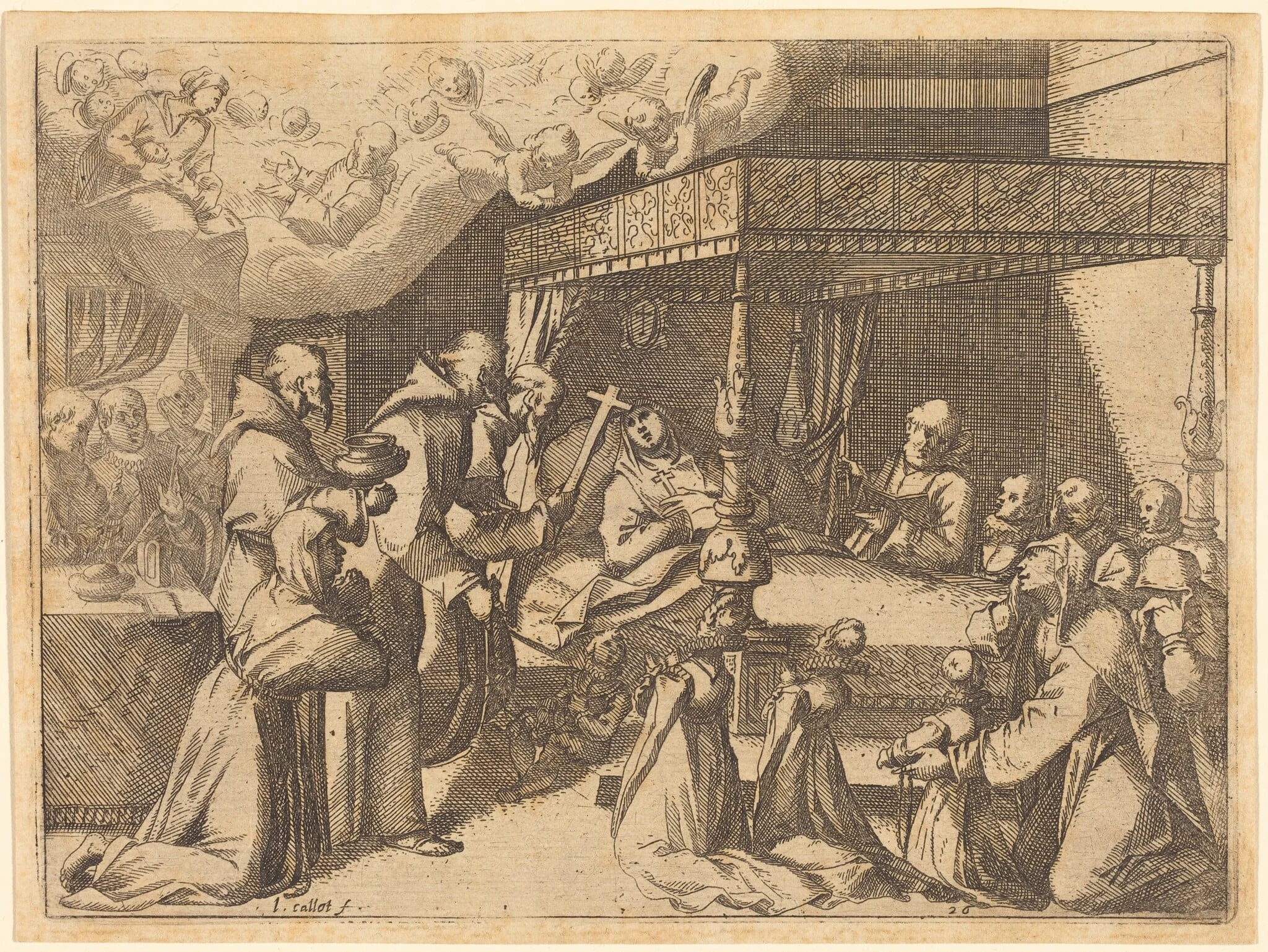 Death of the Queen, detail