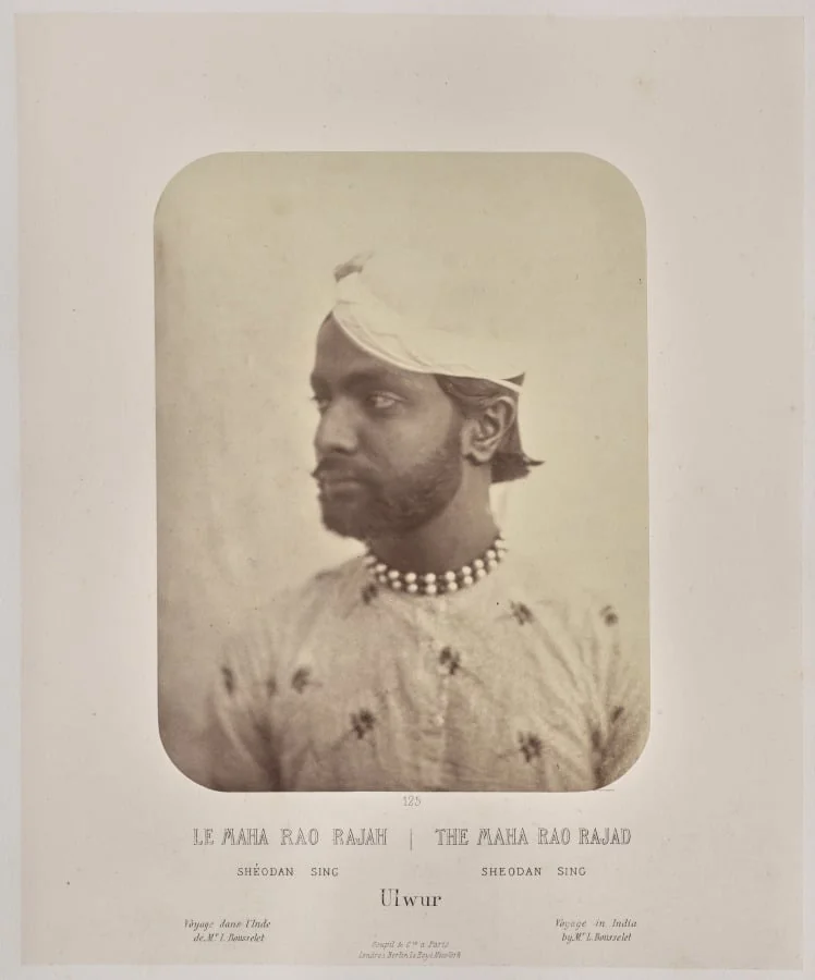 The Maha Rao Rajad, Sheodan Sing, Ulwur, detail