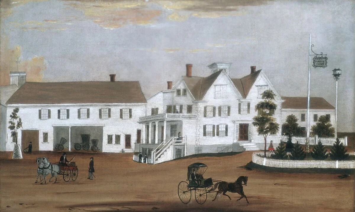 Hudson House, detail
