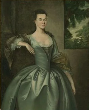 Mrs. Joseph Blaney (Abigail Browne)., detail