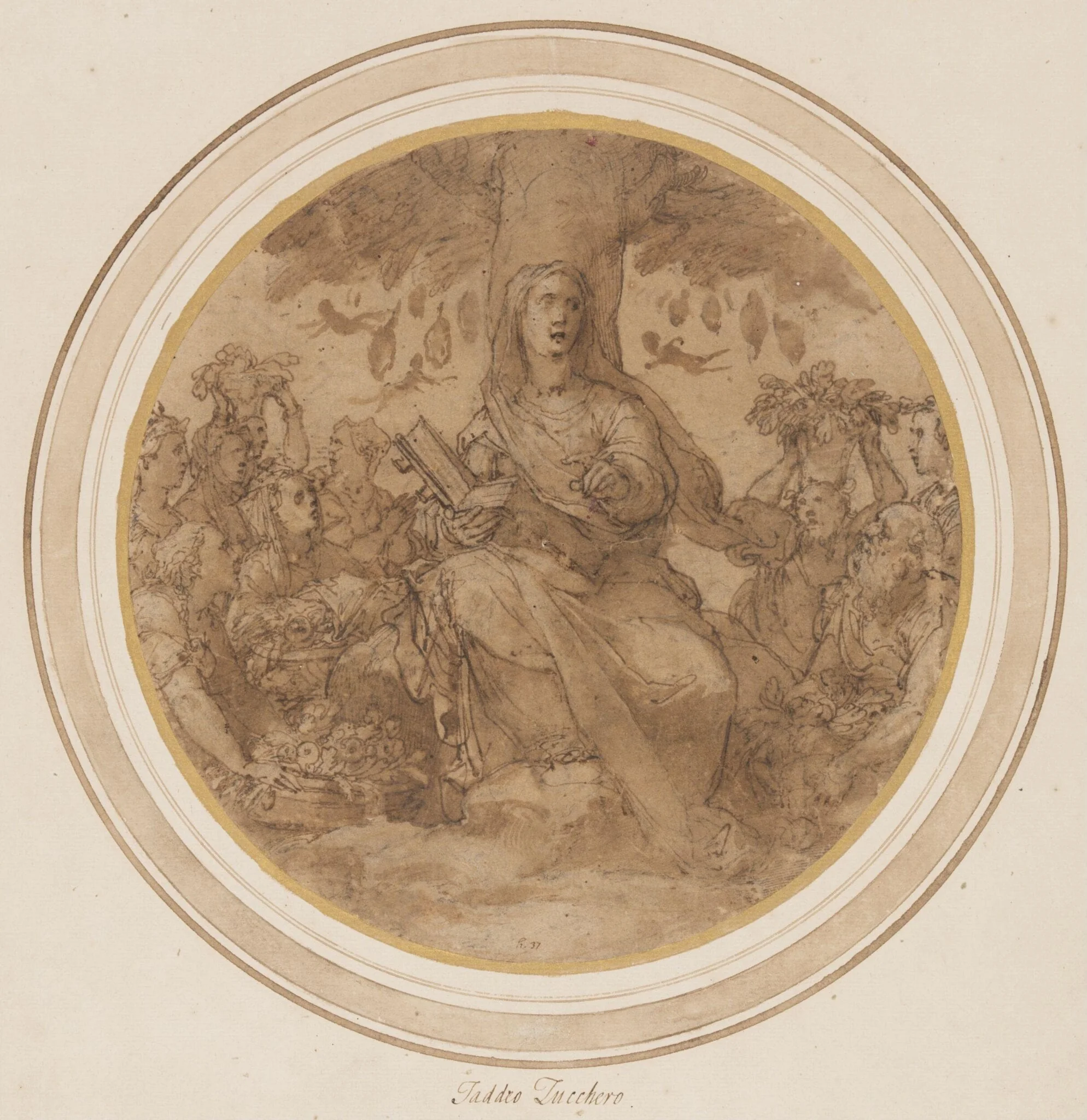 The Goddess Brizo, detail