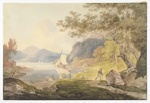 Untitled, by William Payne, watercolor, 1776