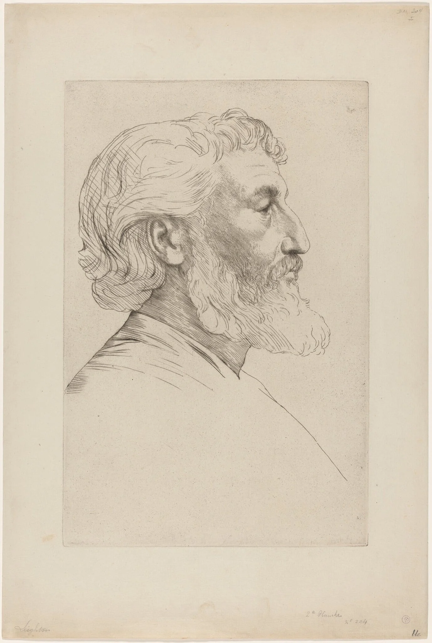 Sir Frederic Leighton, detail