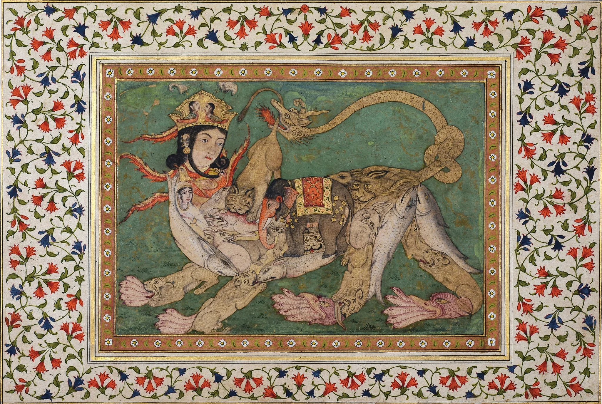 Al Buraq, detail