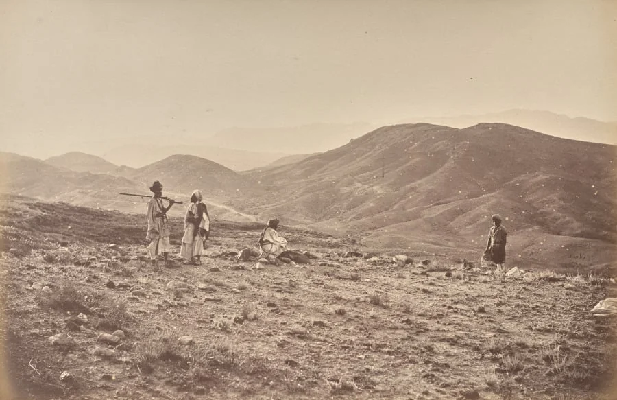 The 44th Hill, Looking Towards Jugdalluck, detail