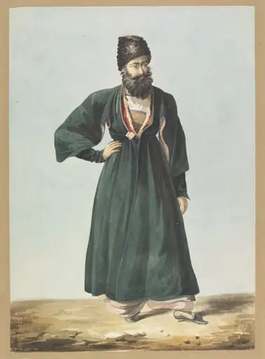 Persian, by William Page, watercolor, 1820