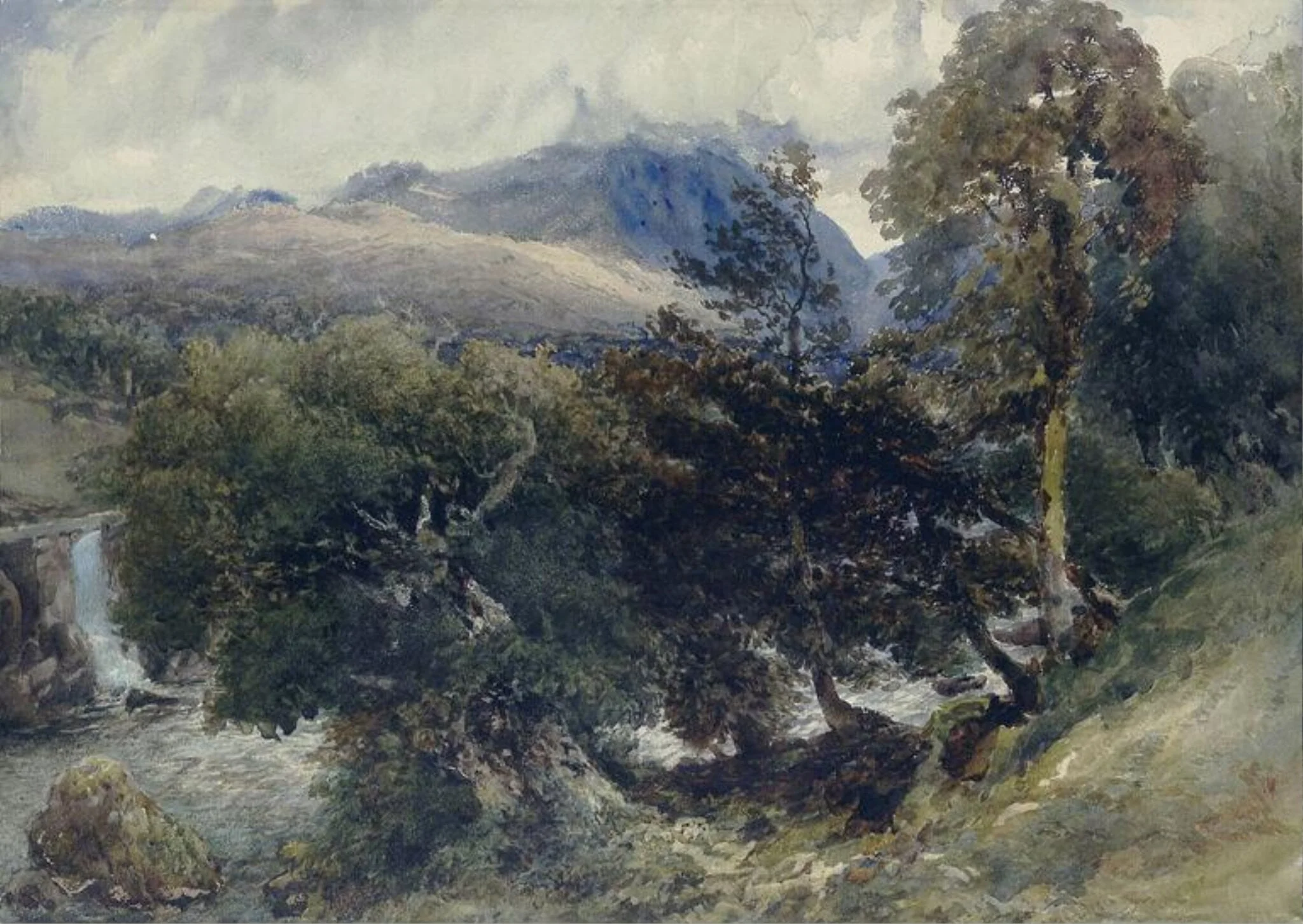 In the Wharfe Valley, detail