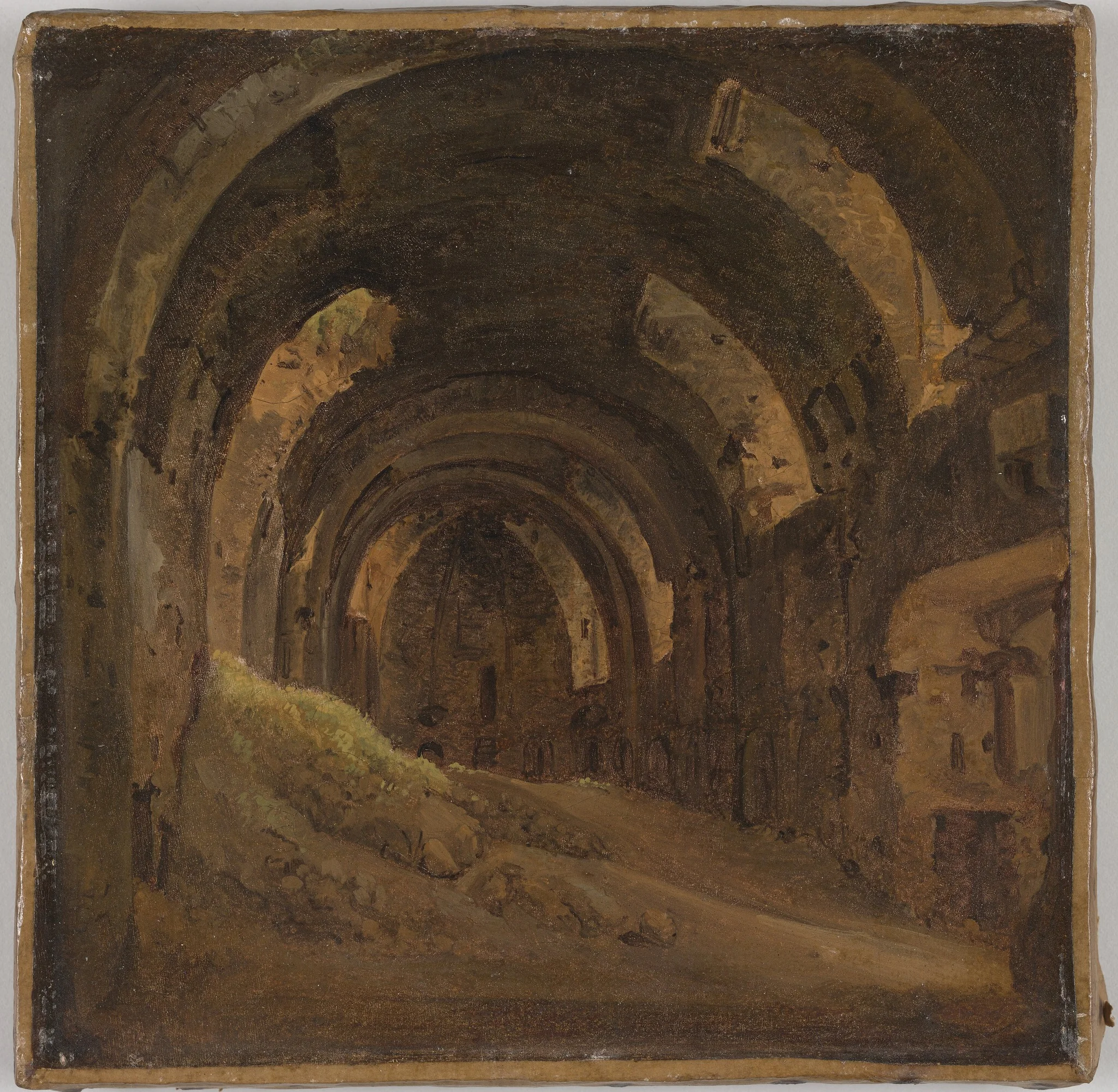 Vaulted Interior, detail