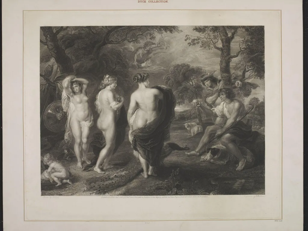 The Judgment of Paris, by Richard Woodman, 1800