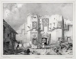 Old Gateway at Stirling, by Richard Parkes Bonington, 1826