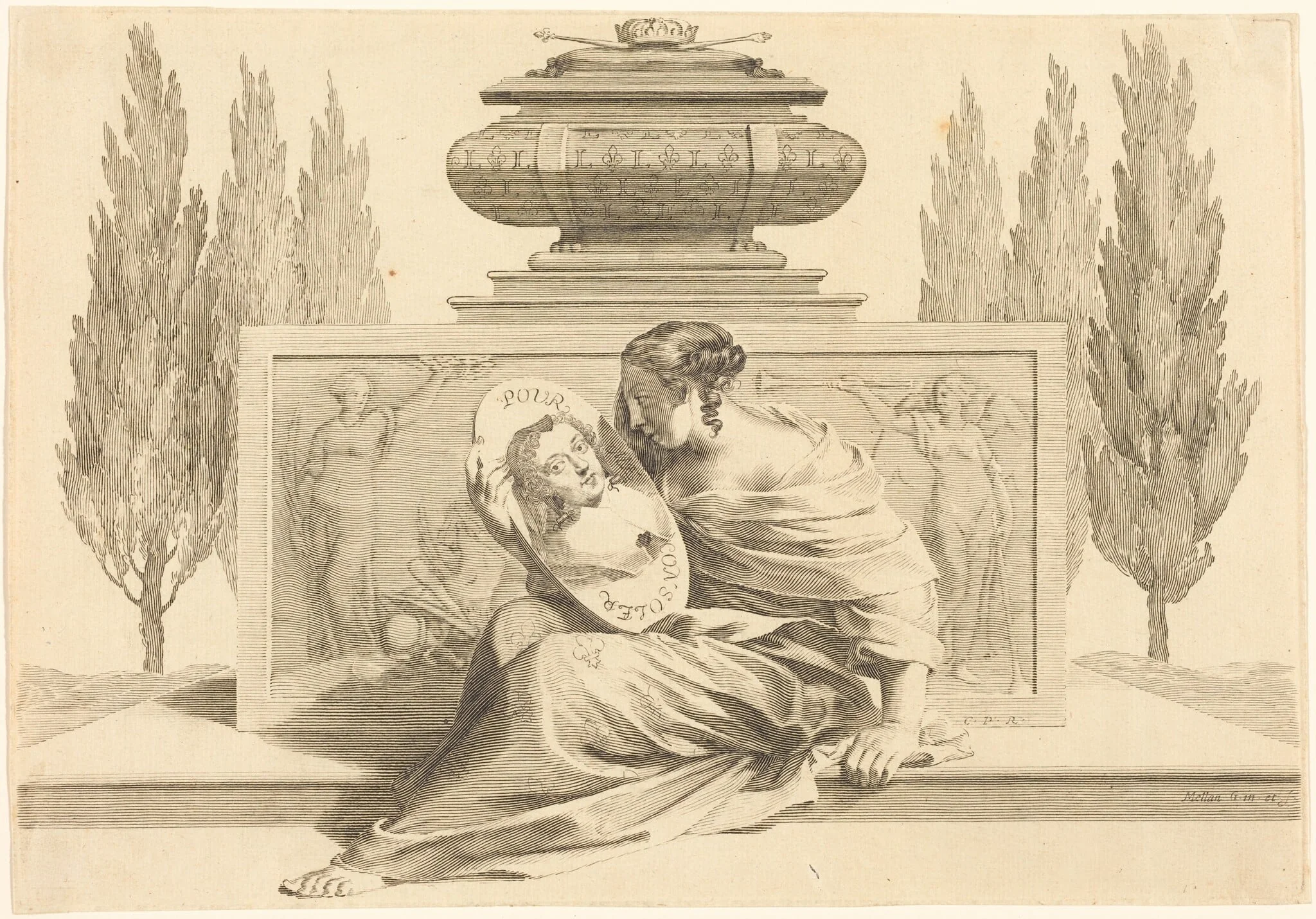 Allegory in Honor of Anne of Austria, detail