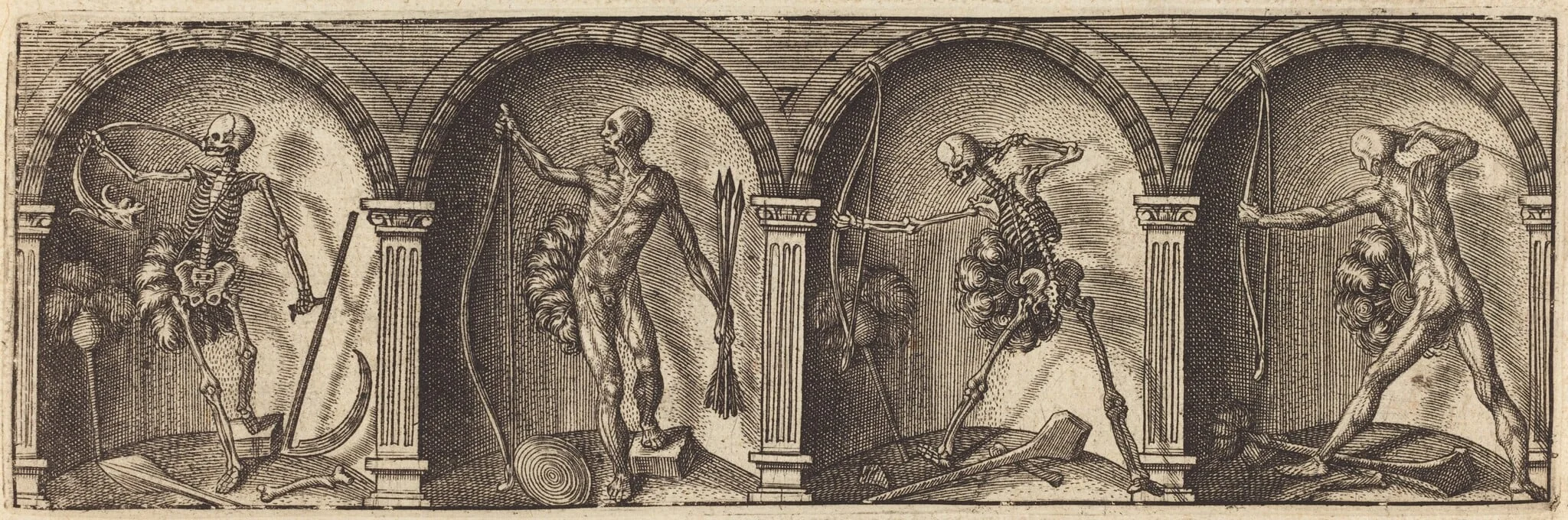 Les divers pourtraicts et figures VII, detail