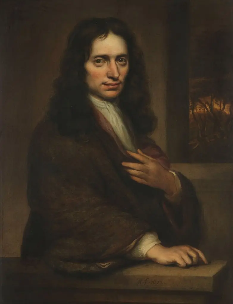 Portrait of a man, by Jacob Levecq, oil, 1672