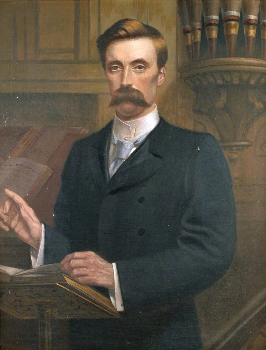 Mr John Thomas Edwards (c.1869–1943), detail