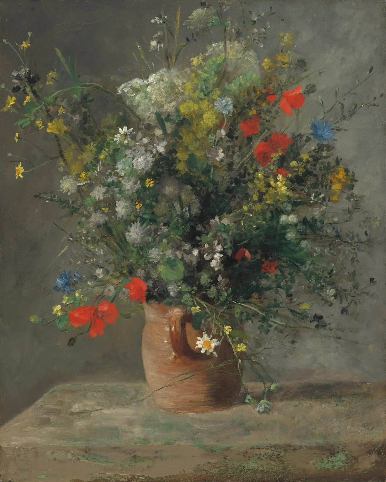 Flowers in a Vase, detail