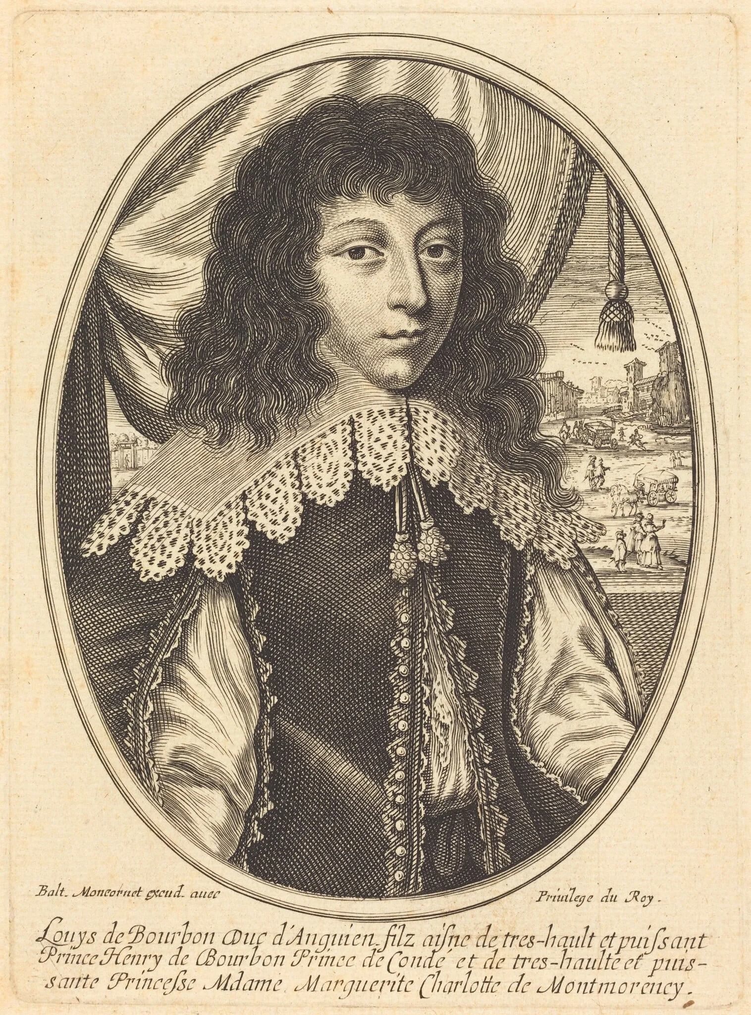 Louis II de Bourbon-Condé, detail