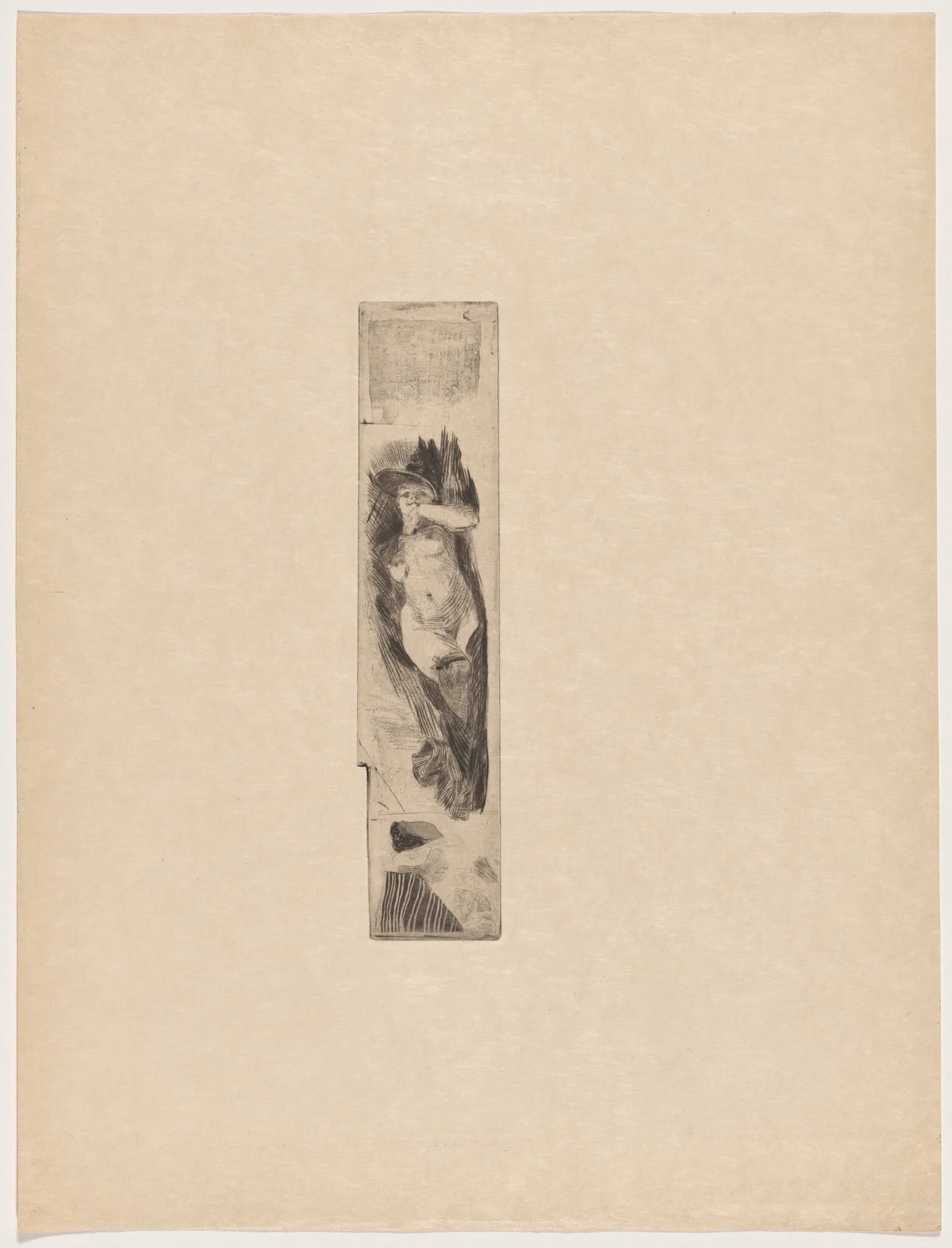 Etude de nu (Study of a Nude), detail