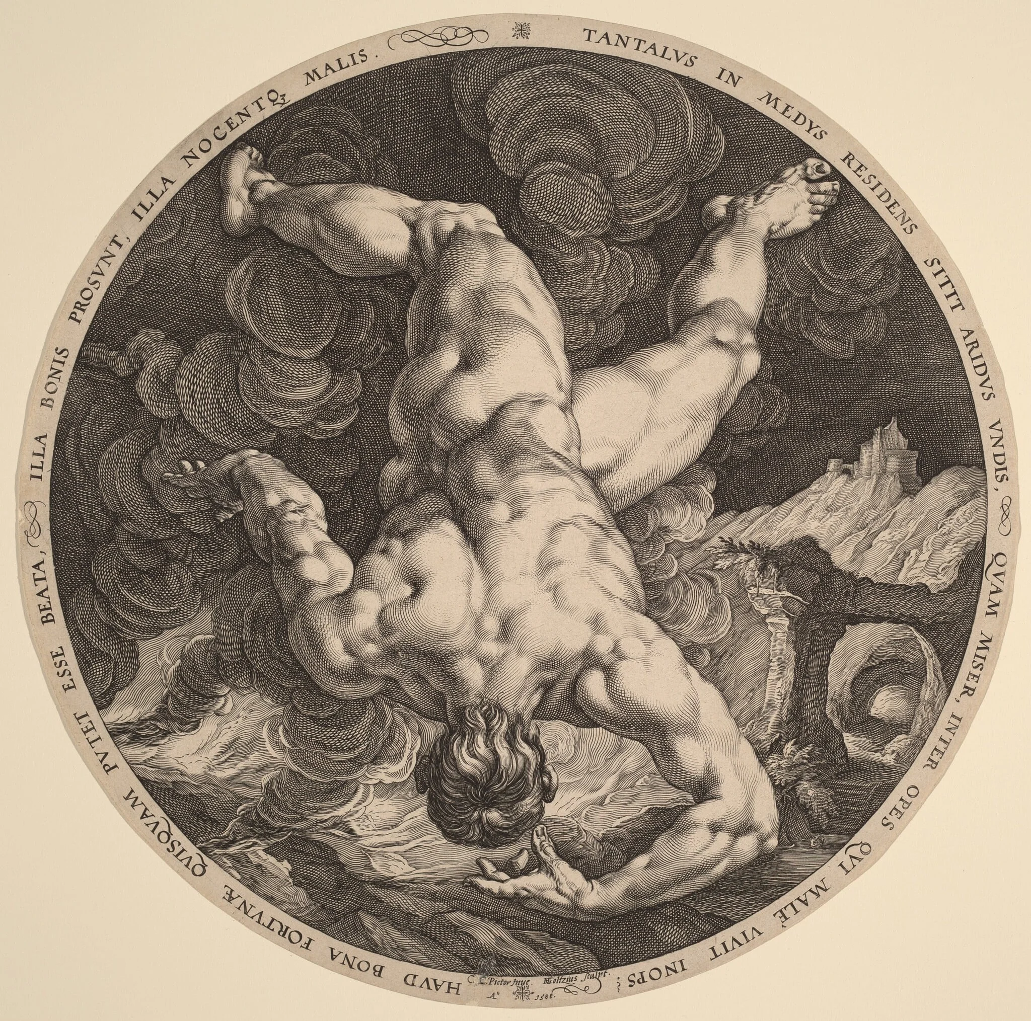 Tantalus, detail