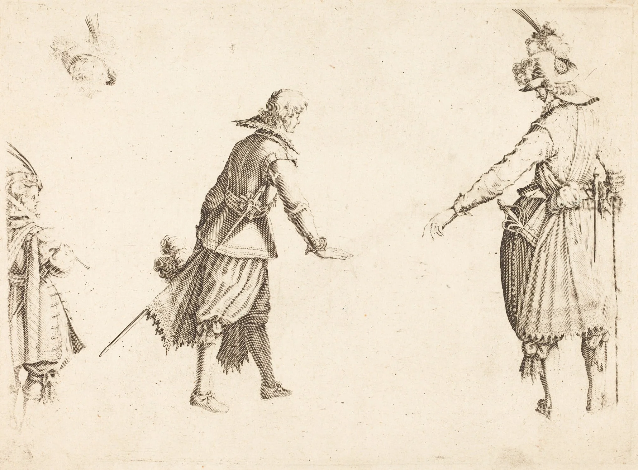 The Enrollment of the Troops, detail