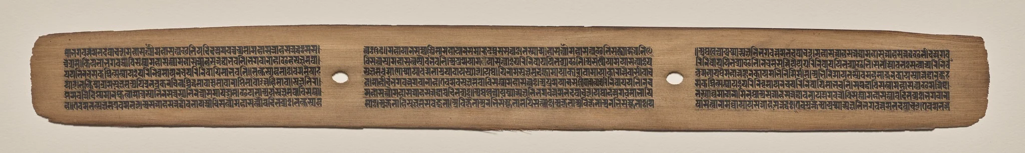 Text, Folio 8 (recto), from a Manuscript of the Perfection of Wisdom in Eight Thousand Lines (Ashtasahasrika Prajnaparamita-sutra), detail