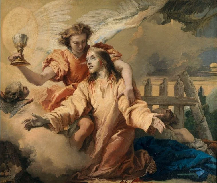 The Agony in the Garden, detail
