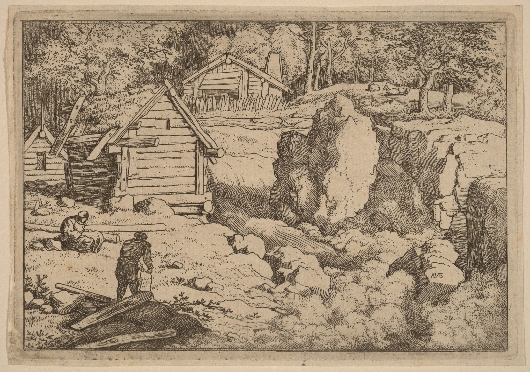The Carpenter, detail