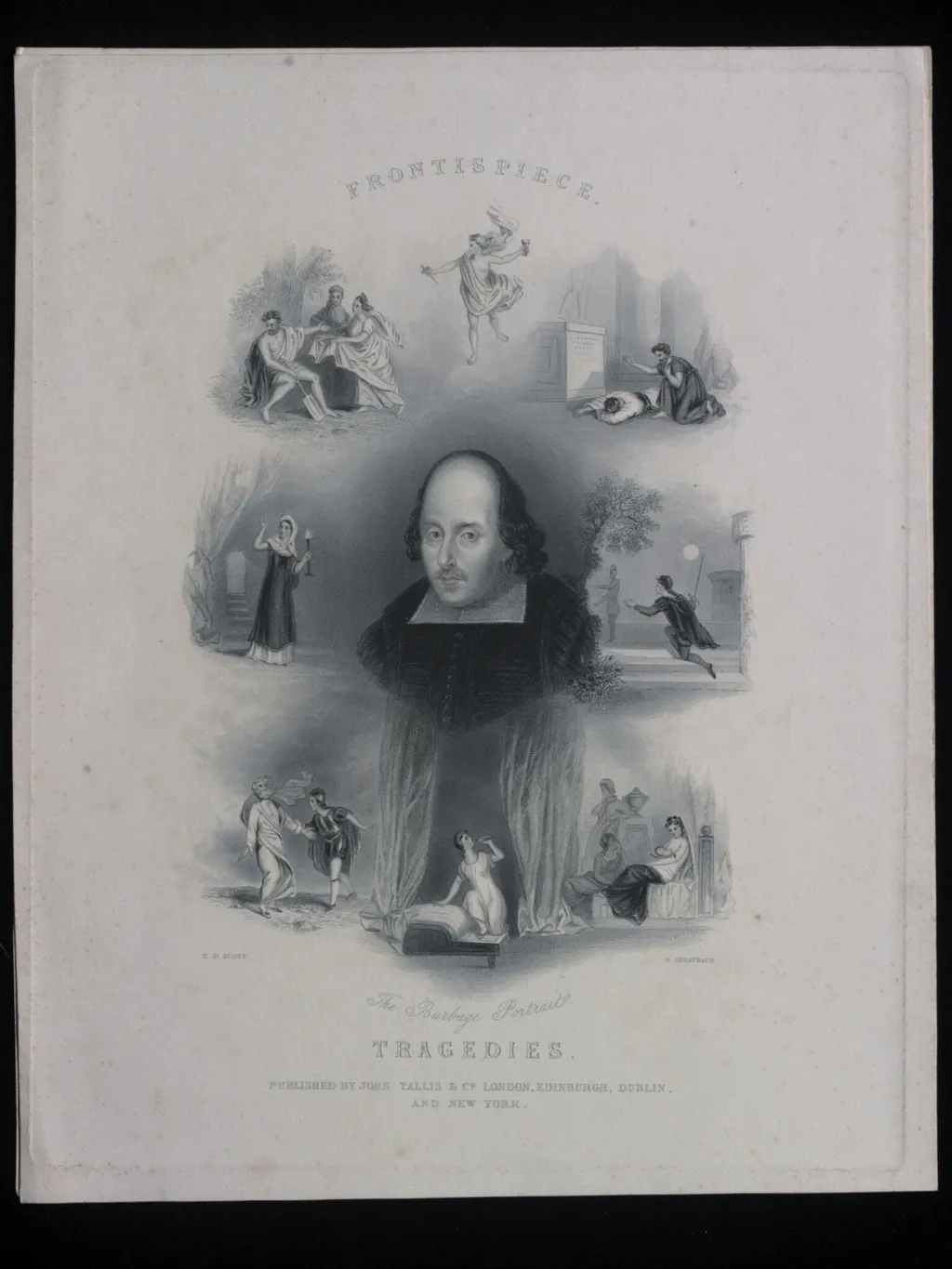 H Beard Print Collection, by T. D. Scott, 1850