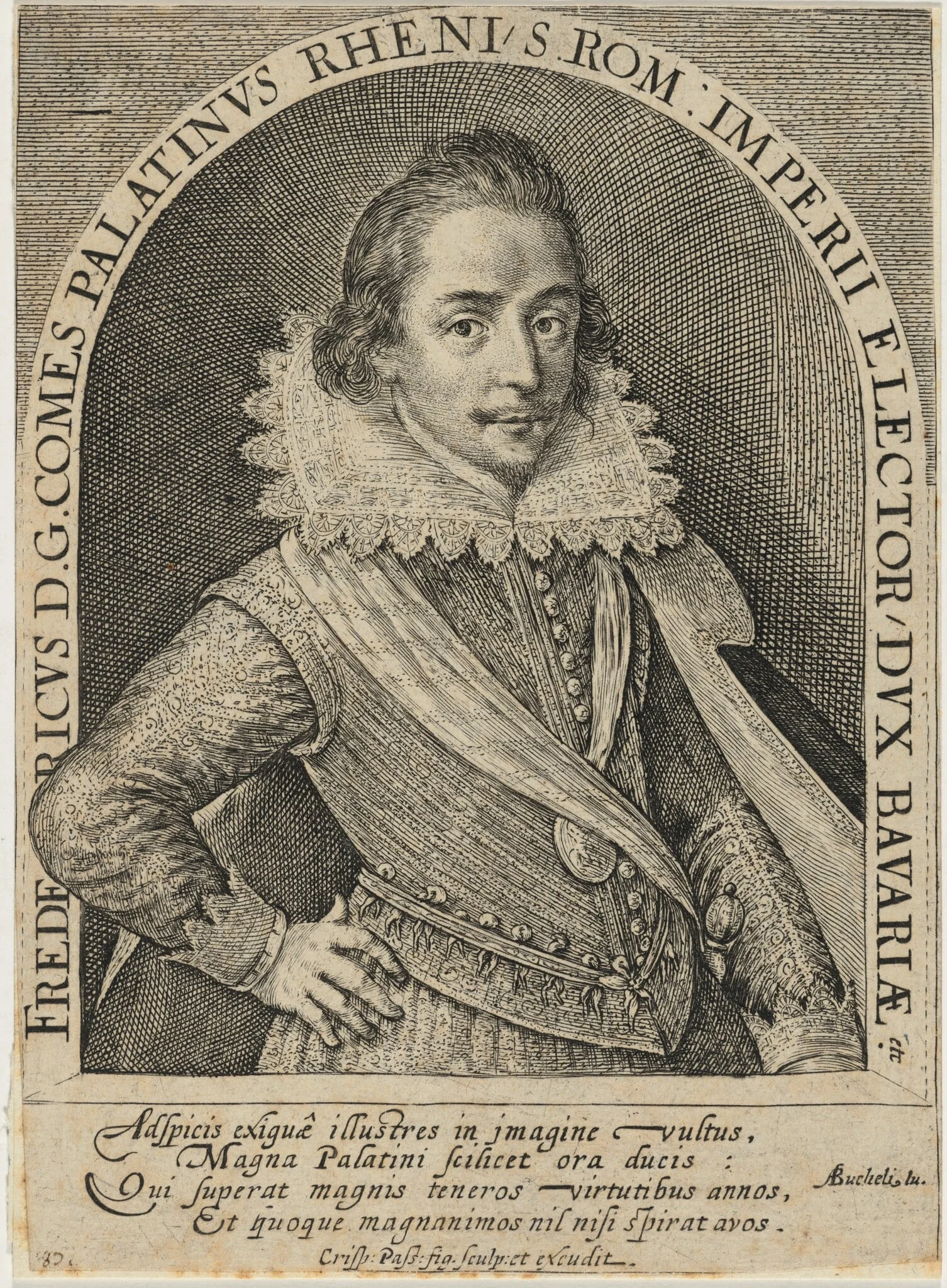 Frederick V, Elector Palatine, Later King of Bohemia, detail