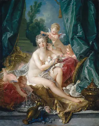 The Toilette of Venus, by François Boucher, oil, 1751