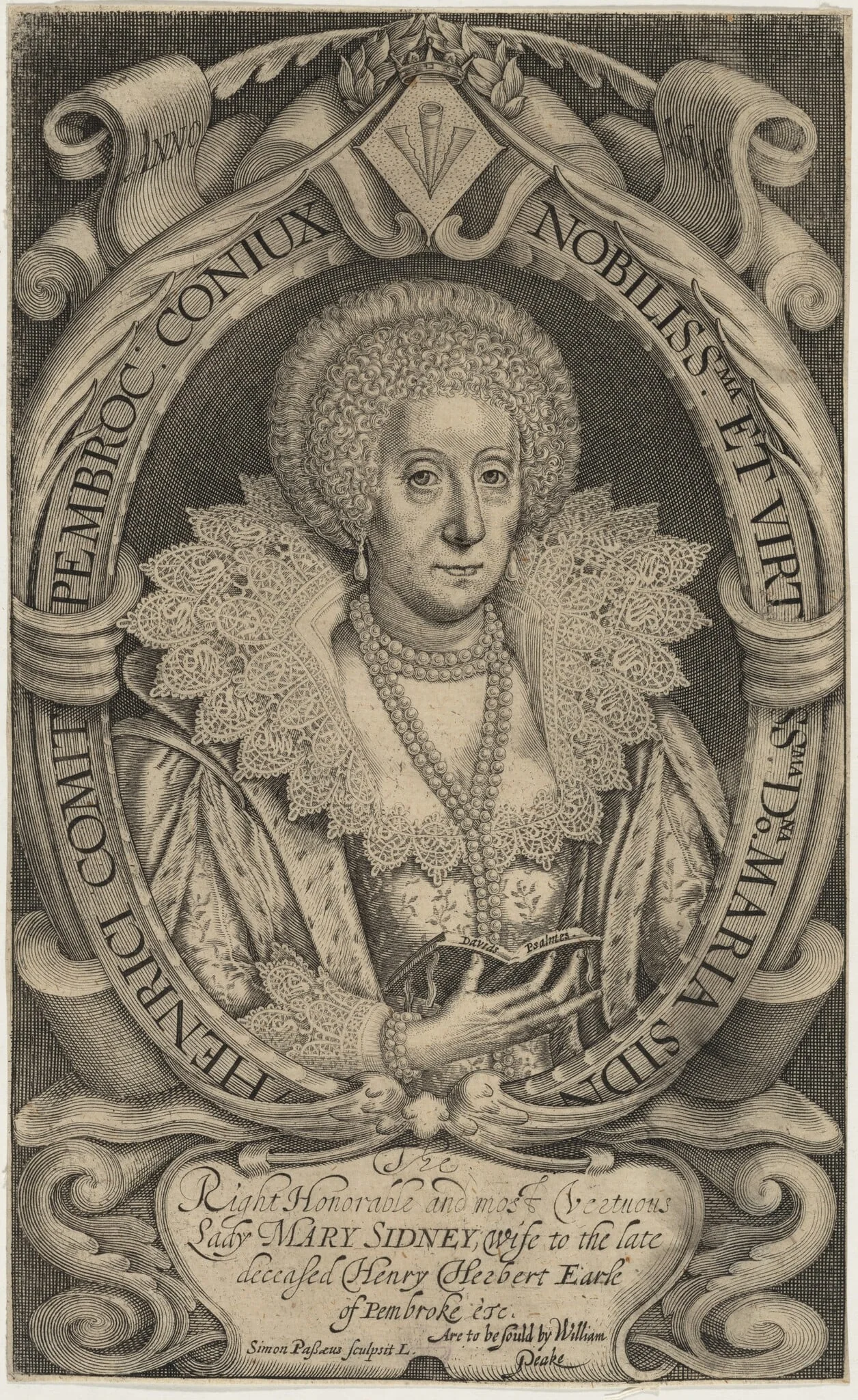Mary Sidney, Countess of Pembroke, detail