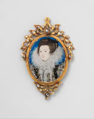 Portrait of a Woman, by Nicholas Hilliard, unspecified, 1599